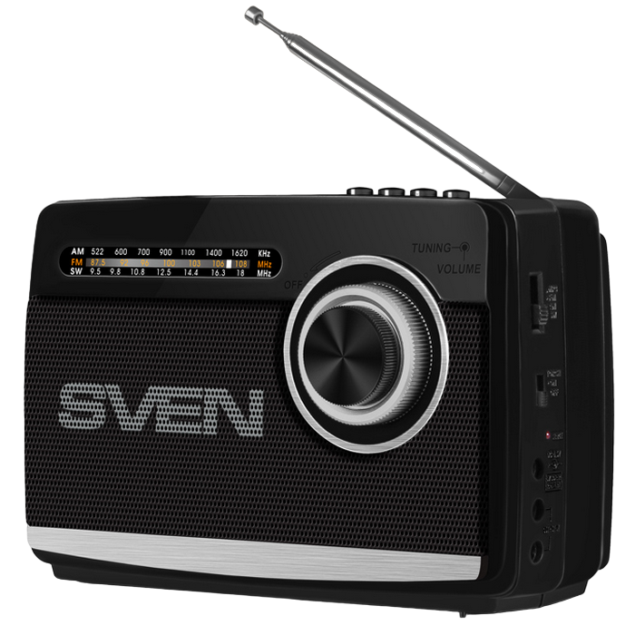 Портативное радио SVEN SRP-535, Чёрный