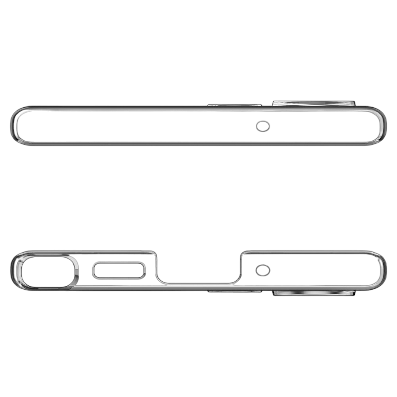 Spigen Samsung S23 Ultra, Airskin, Crystal Clear