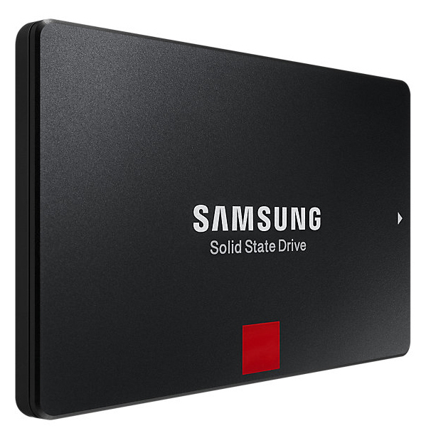 2.5" SATA SSD  512GB Samsung 860 PRO "MZ-76P512BW" [R/W:560/530MB/s, 100K IOPS, MJX, VNAND 2bit MLC]