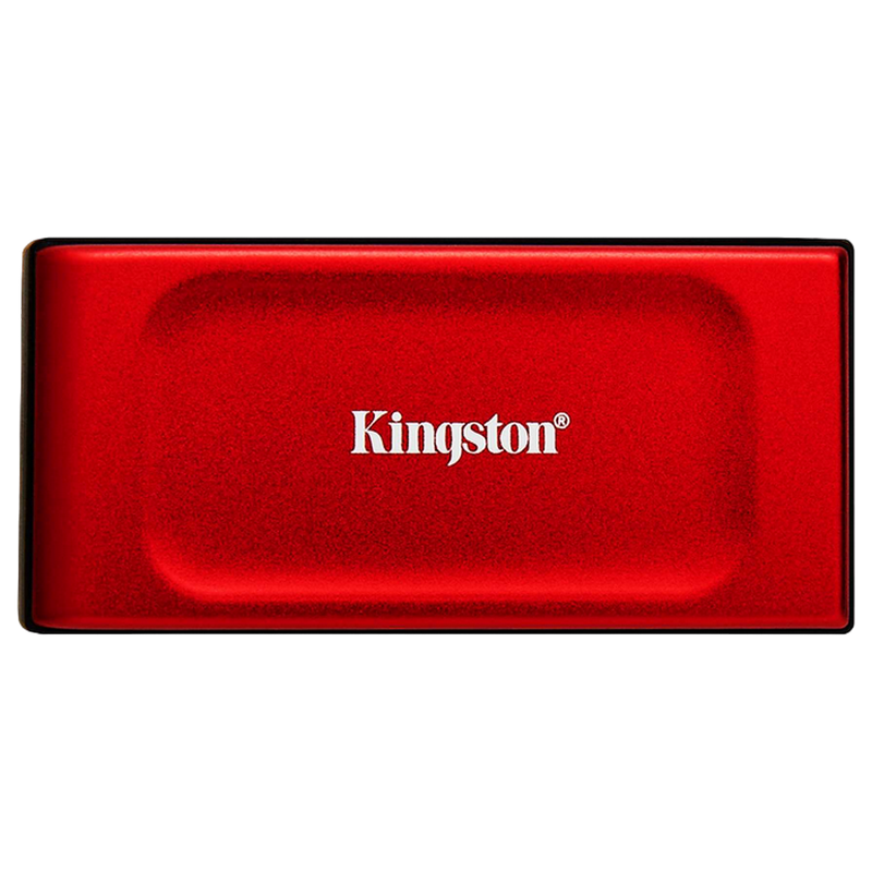 SSD portabil extern Kingston XS1000, 1 TB, Roșu (SXS1000R/1000G)