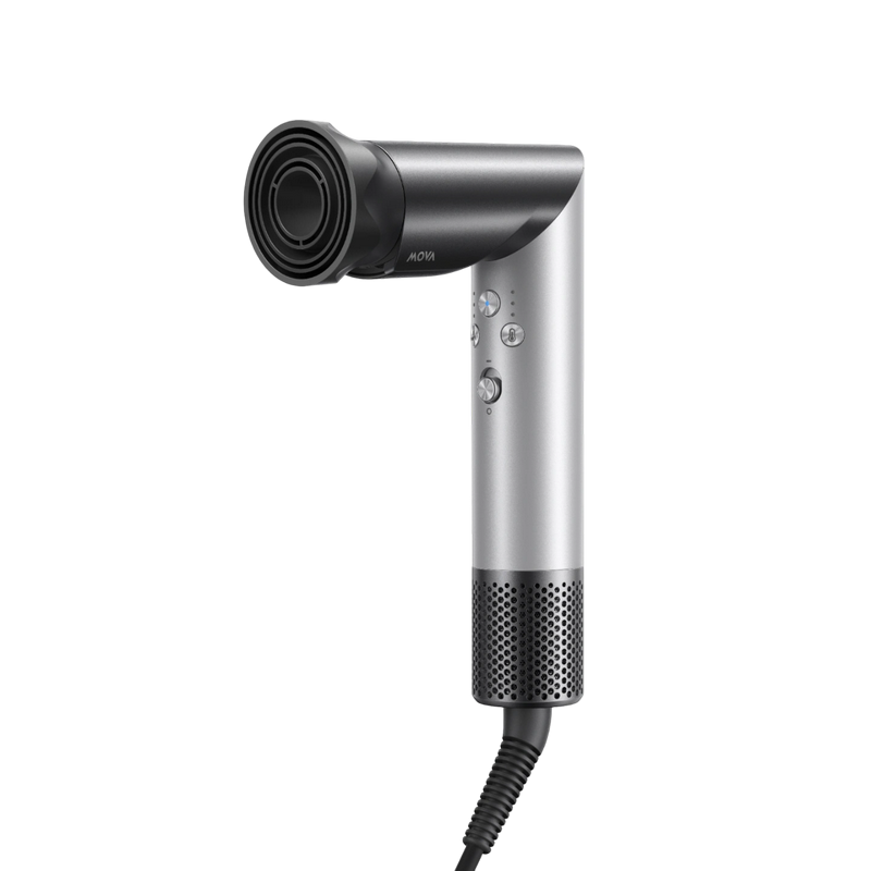Uscător de păr, Styler Mova Master 10 Lunar Silver