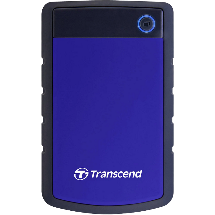 HDD portabil extern Transcend StoreJet 25H3B, 2 TB, Albastru Marin (TS2TSJ25H3B)
