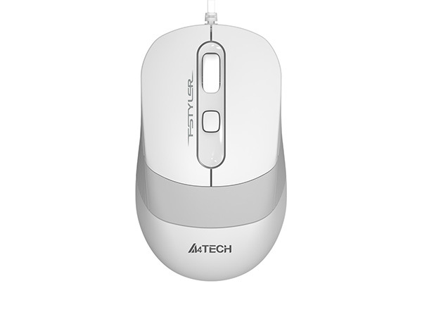 Мышь A4Tech FM10, Белый/Серый