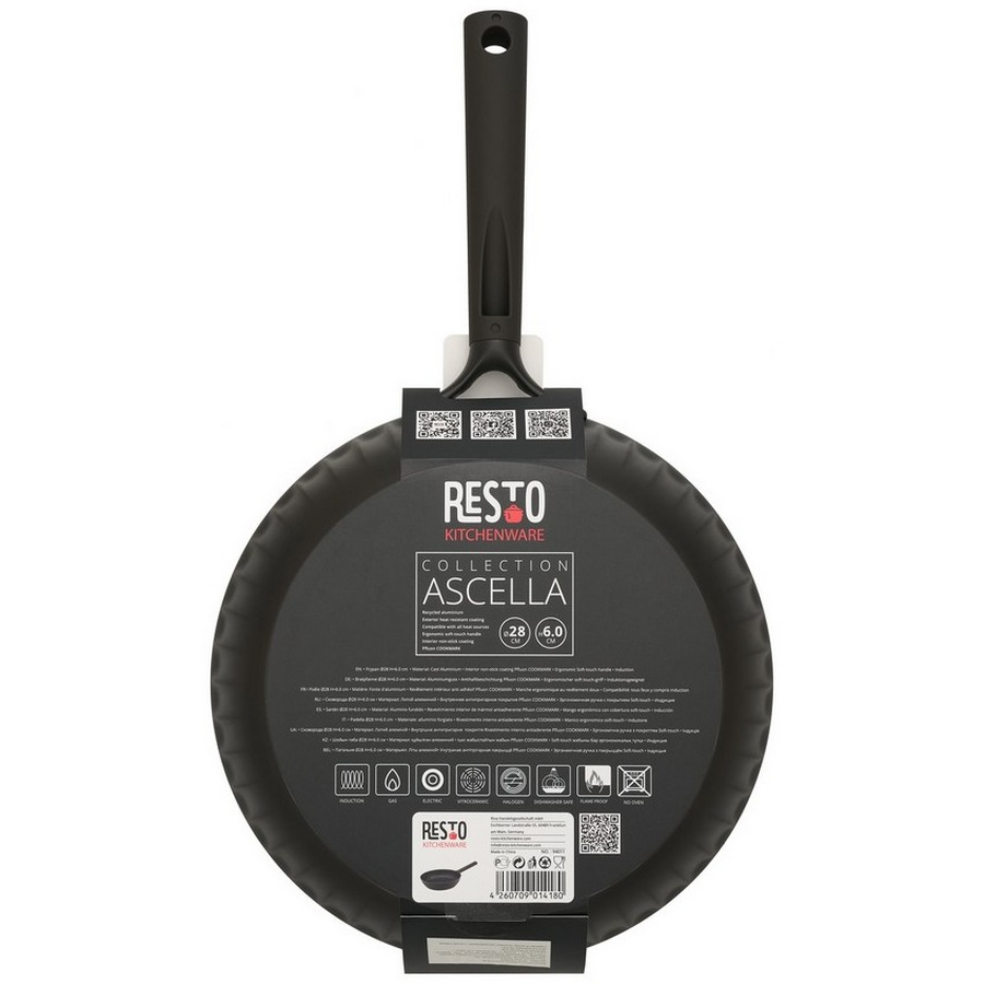 Tigaie RESTO 94011, Negru