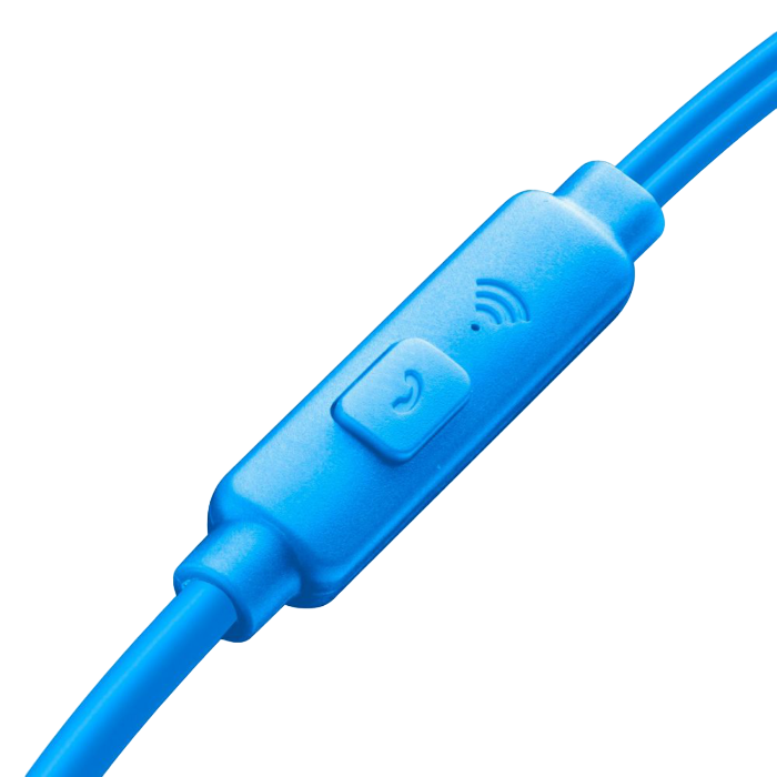 Гарнитура для мобильных телефонов Cellularline Live, Проводной аналоговый, Синий