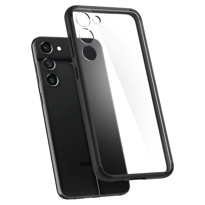 Spigen Samsung S23+, Ultra Hybrid, Matte Black