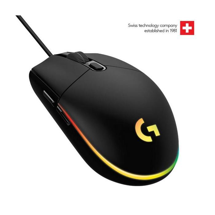 Игровая мышь Logitech G102, Чёрный