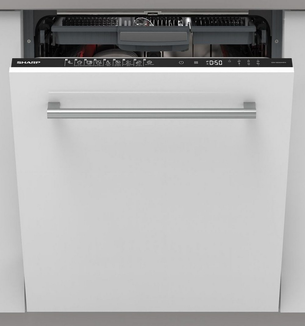 Посудомоечная машина Sharp QWNI54I44DXEU, Белый