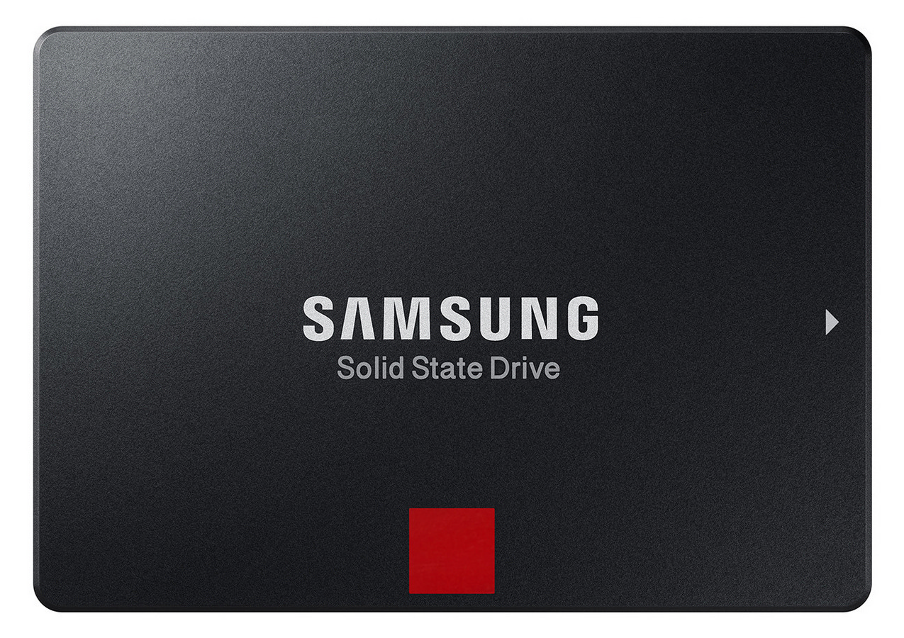 2.5" SATA SSD 1.0TB Samsung 860 PRO "MZ-76P1T0BW" [R/W:560/530MB/s, 100K IOPS, MJX, VNAND 2bit MLC]