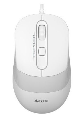 Мышь A4Tech FM10, Белый/Серый