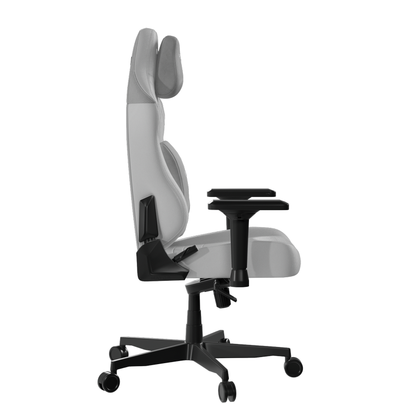 Scaun Gaming HATOR Darkside 3L Pro PU Piele Alb