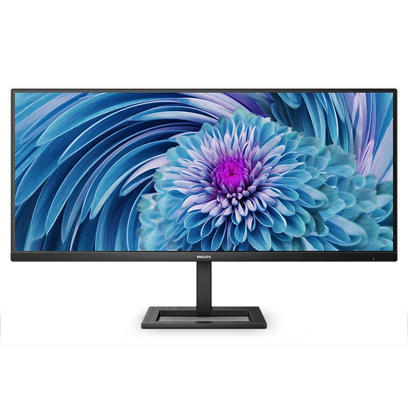 34" Монитор Philips 346E2LAE, VA 3440x1440 WQHD, Чёрный