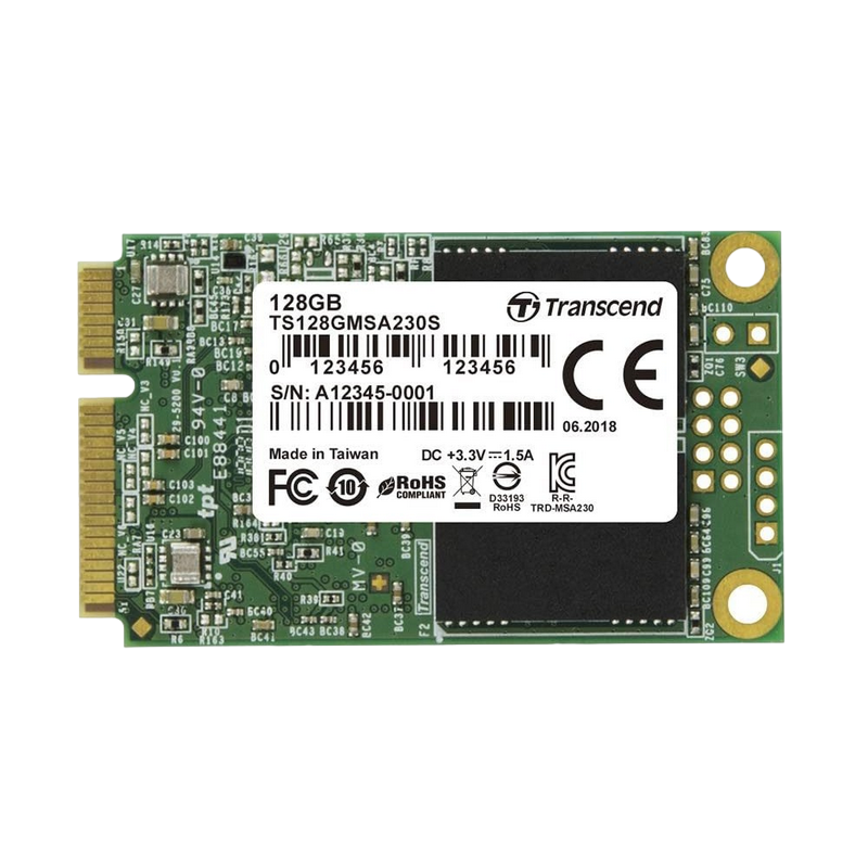 Накопитель SSD Transcend MSA230S, 128Гб, TS128GMSA230S