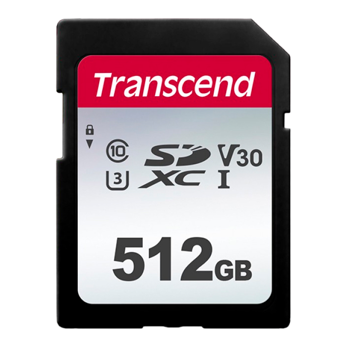 Card de Memorie Transcend MicroSDXC Class 10, 512GB (TS512GSDC300S)