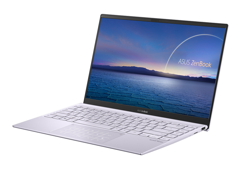 Laptop 14" ASUS Zenbook 14 UX425EA, Lilac Mist, Intel Core i7-1165G7, 16GB/512GB, Fără SO