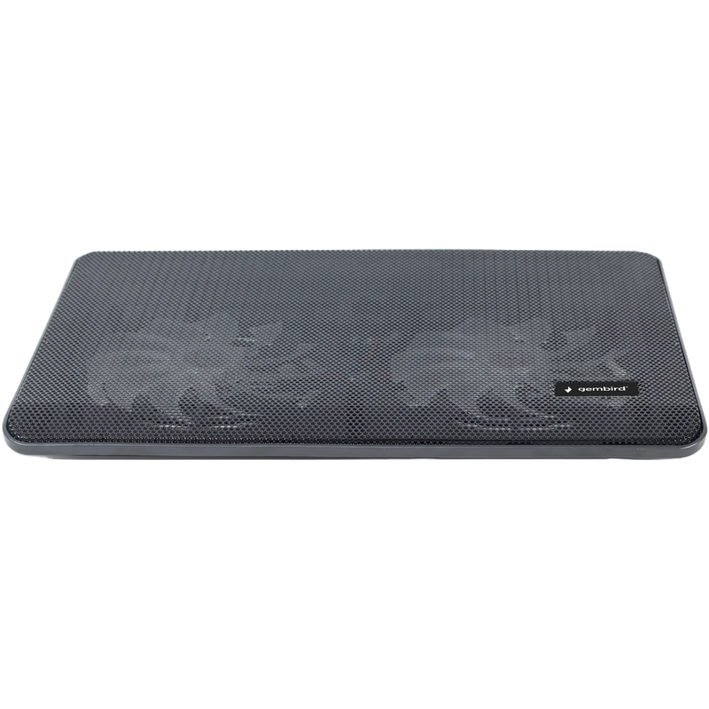 Notebook Cooling Pad Gembird NBS-2F15-05, up to 15.6'', 2x125mm LED fans, USB, Adjustable angle
