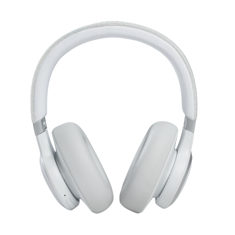Headphones  Bluetooth  JBL   LIVE660NC White, On-ear, active noise-cancelling
