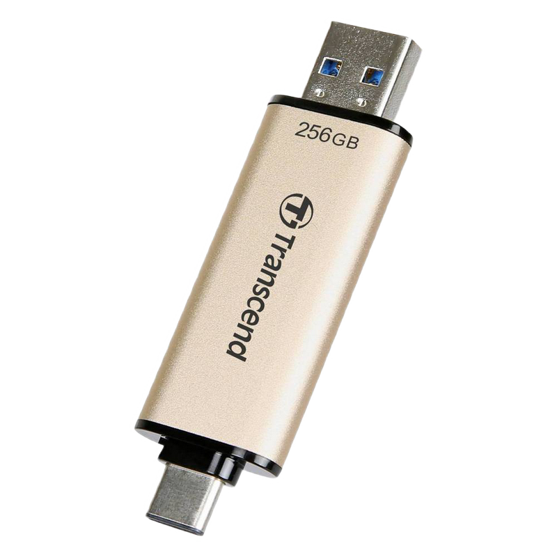 Memorie USB Transcend JetFlash 930C, 256GB, Auriu