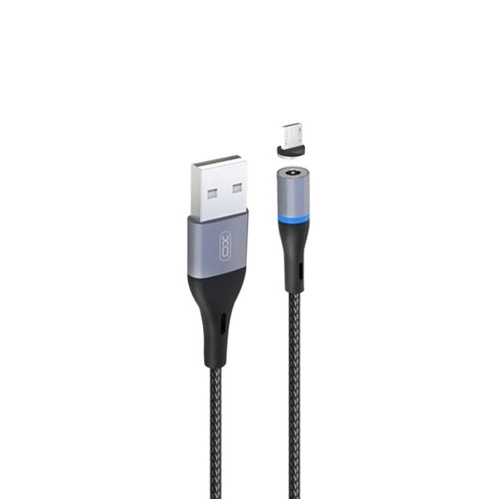Cablu încărcare și sincronizare XO NB125, Type-C/USB Type-A, 1m, Negru