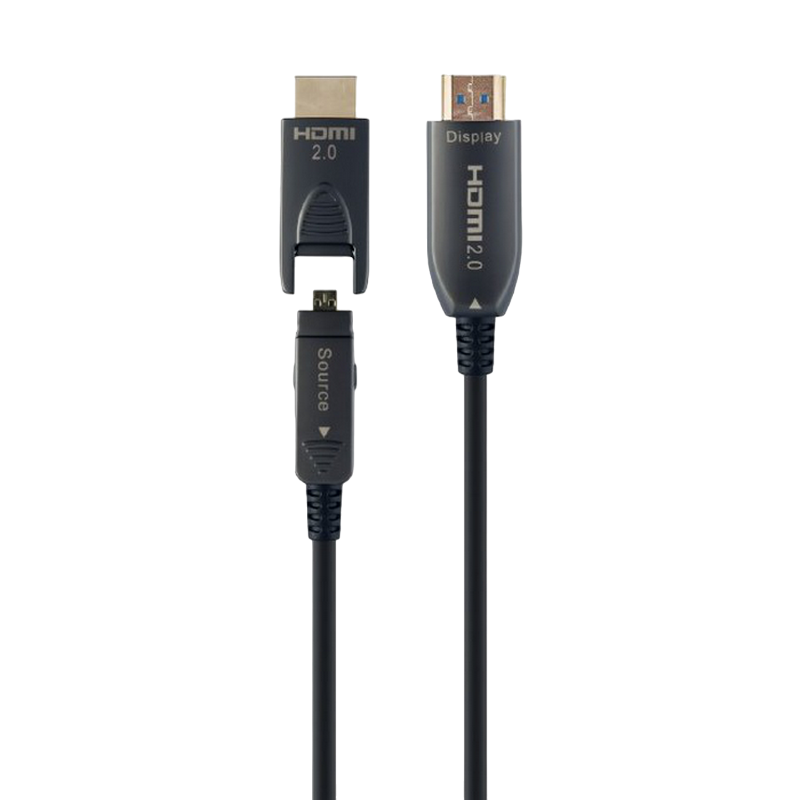 Cablu Video Cablexpert CCBP-HDMID-AOC-20M, HDMI D (M) - HDMI A (M), 20 m, Negru