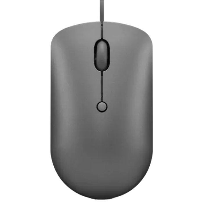 Lenovo 540 USB-C Compact Wired Mouse  (Storm Grey)