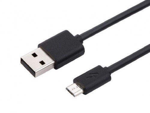 Cablu încărcare și sincronizare Xpower Micro cable Nylon, USB Type-A/micro-USB, 1m, Negru