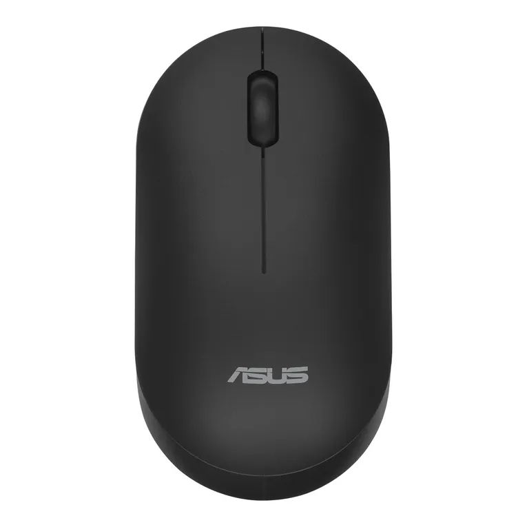 Wireless Keyboard & Mouse Asus CW100, Slim, Low-noise, Fn Keys, 1xAA/1xAAA, Black