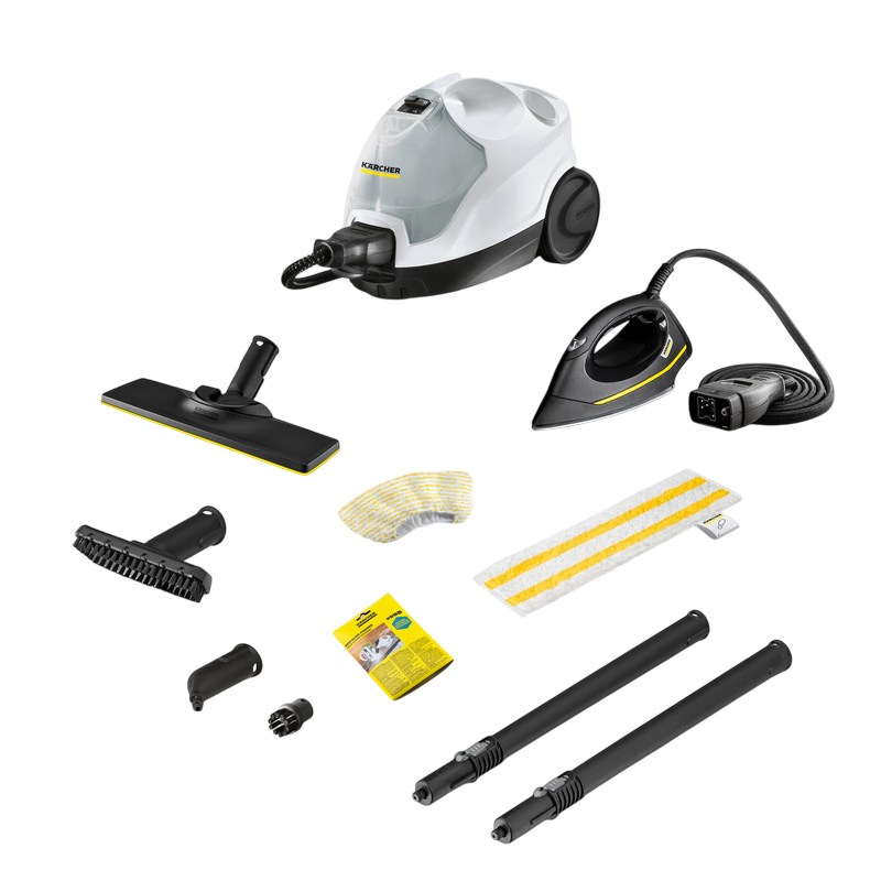 Aparat de curățat cu abur Karcher SC 4 EasyFix Iron 1.512-631.0, Alb