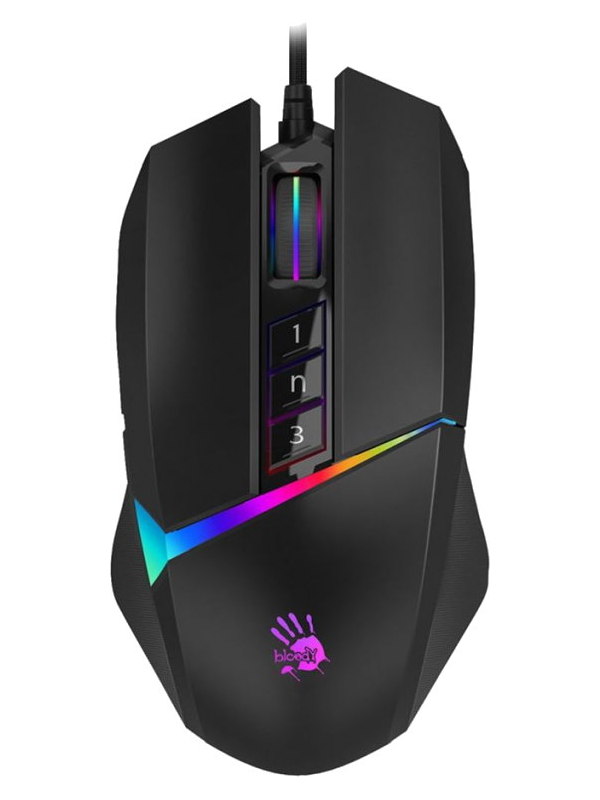 Игровая мышь Bloody W60 Max, Чёрный
