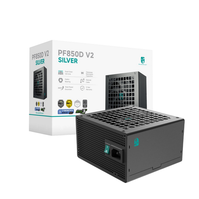 Sursă alimentare pc deepcool pf850d v2, 850w, atx,  Thumbnail 4