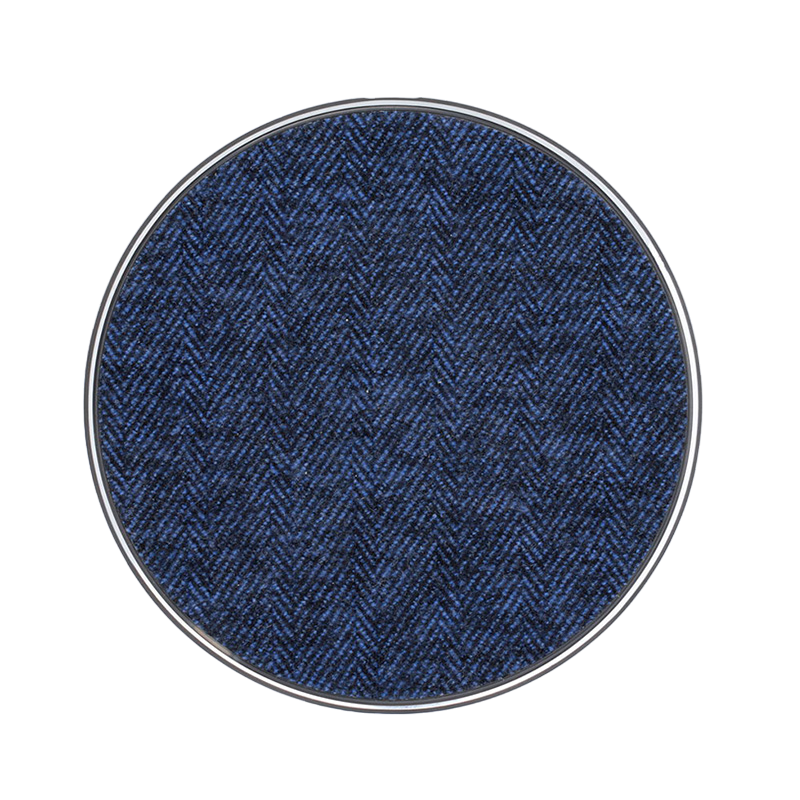 Wireless Charger Rivacase VA4915 BL3, 10W, Blue Fabric