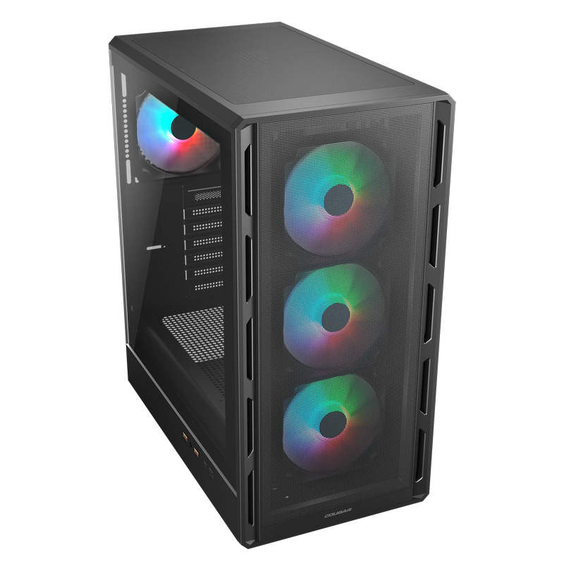 Carcasă PC Cougar Airface Pure RGB Midi-Tower Negru