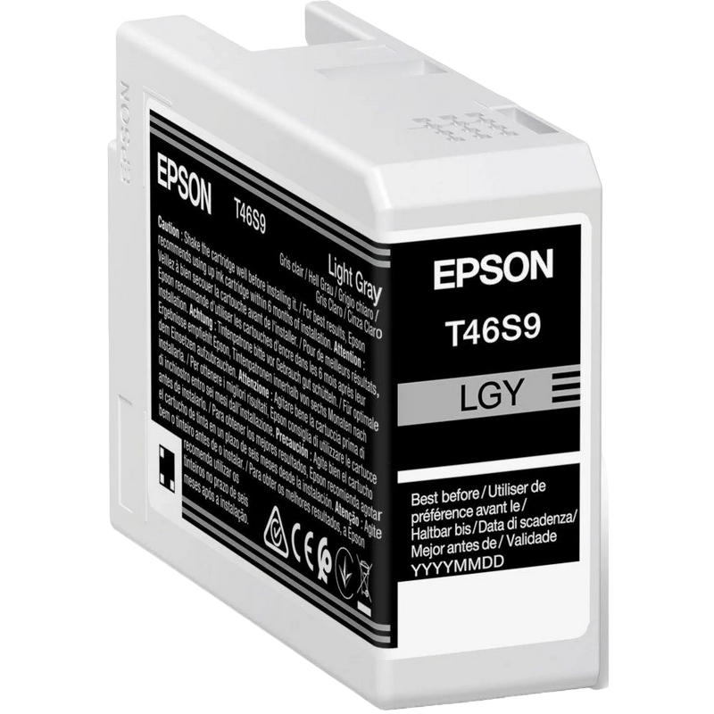 Картридж чернильный Epson T46S UltraChrome Pro 10, C13T46S900, Светло-Серый