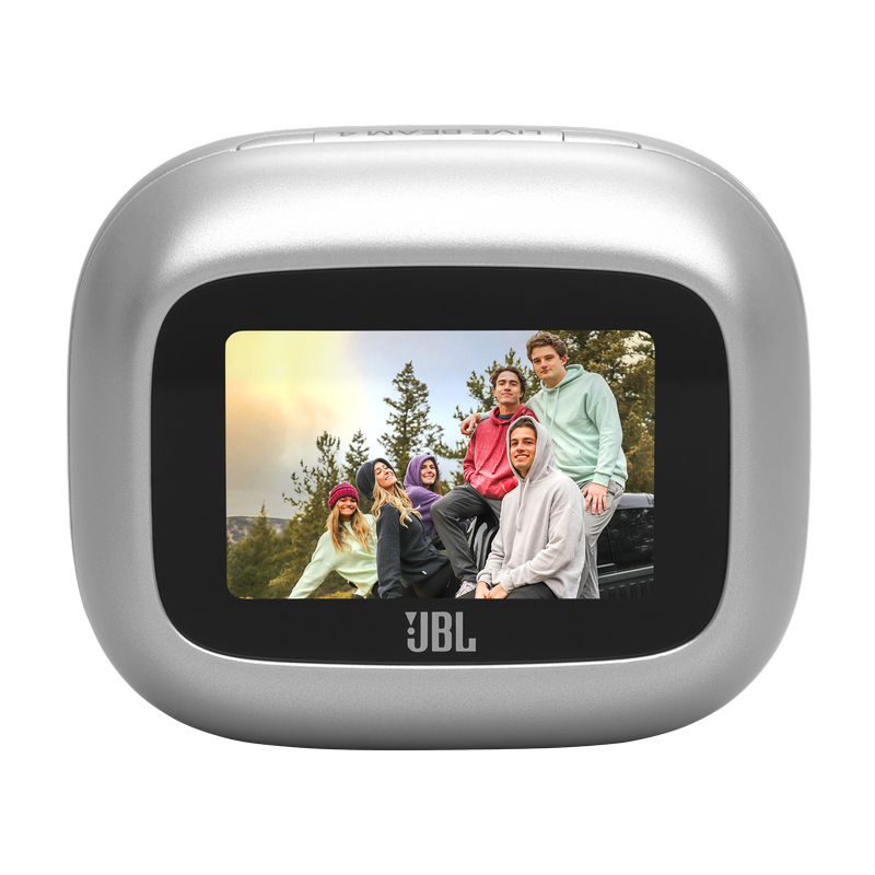 Căști Bluetooth JBL LIVE Beam 4 Argintiu