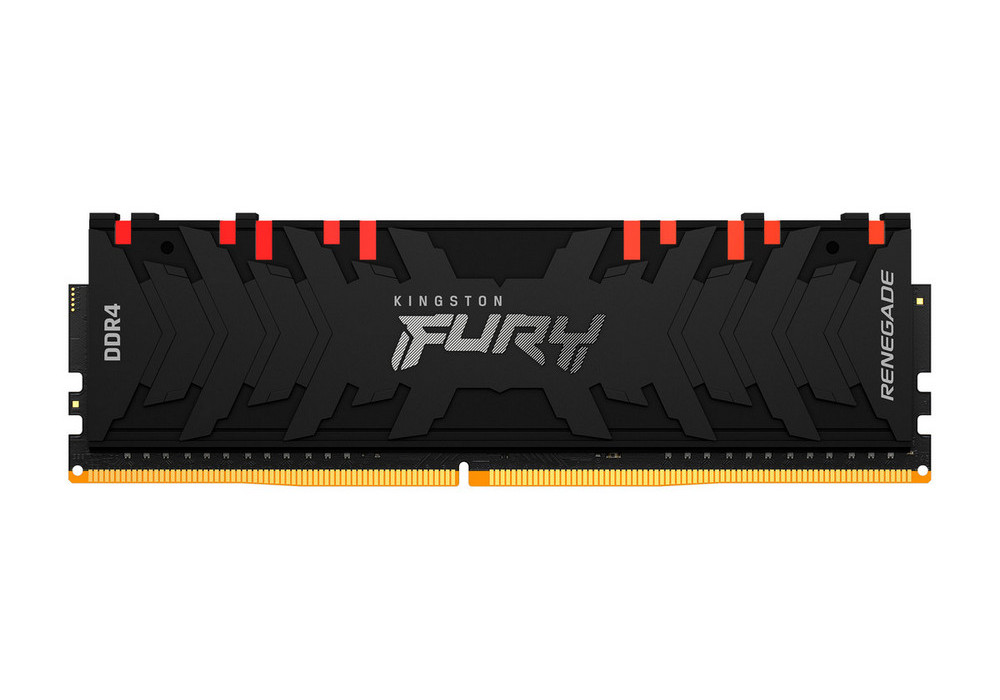 Оперативная память Kingston FURY Renegade RGB, DDR4 SDRAM, 3200 МГц, 16Гб, KF432C16RBAK2/16