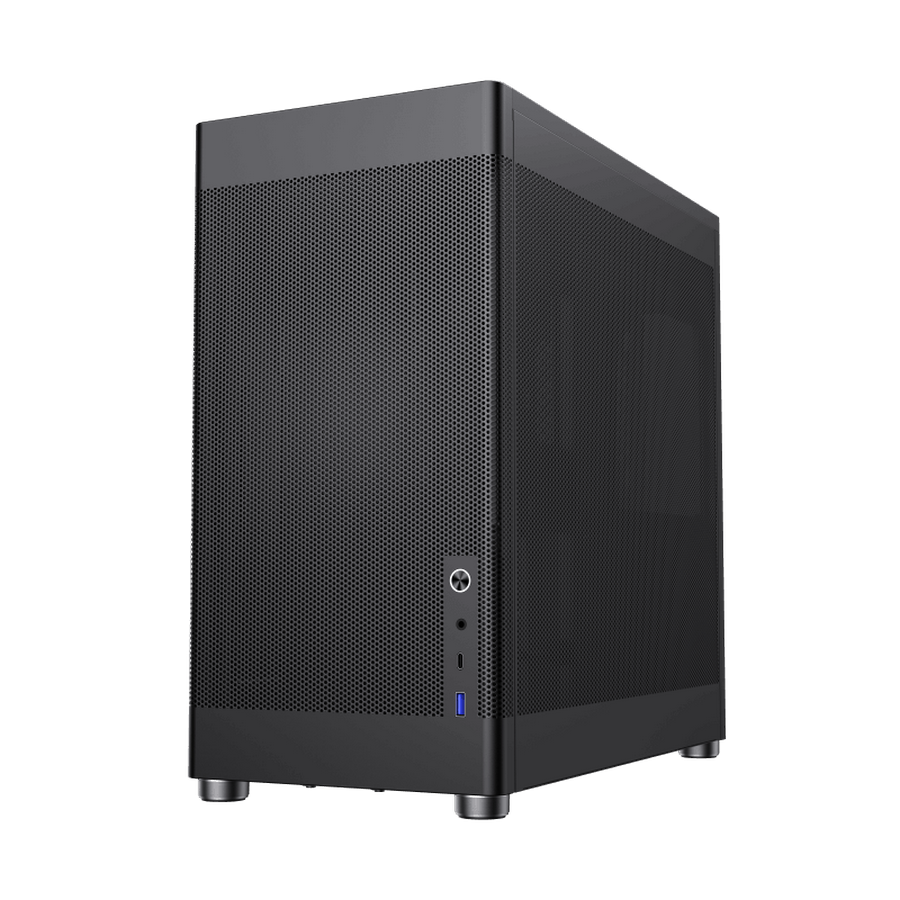 Carcasă PC Gamemax MeshBox Pro BK, Midi-Tower, Fără PSU, Negru