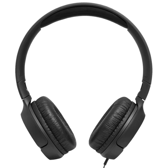Headphones JBL T500 Black, On-ear.