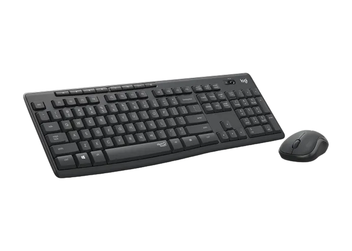 Set Tastatură + Mouse Logitech MK295, Fără fir, Negru
