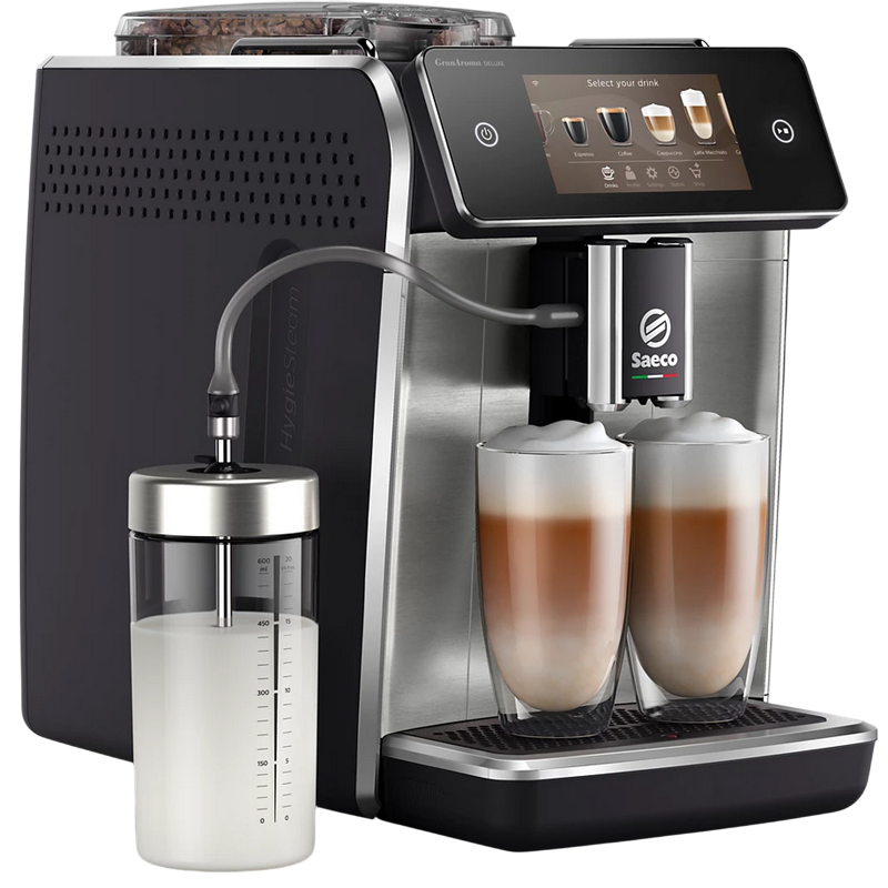 Aparat de cafea Saeco SM6685/00, Negru | Oțel inoxidabil