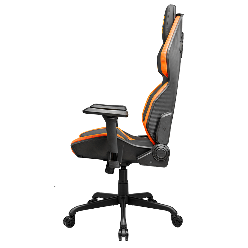 Scaun Gaming Cougar Hotrod, PU Piele, Negru | Portocaliu