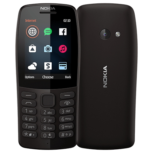 Telefon mobil Nokia 210 DS Black