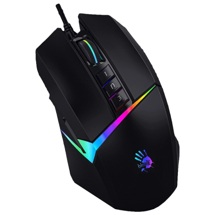 Игровая мышь Bloody W60 Max, Чёрный