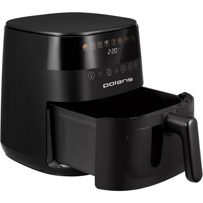 Аэрогриль polaris paf 8003w, чёрный Thumbnail 11