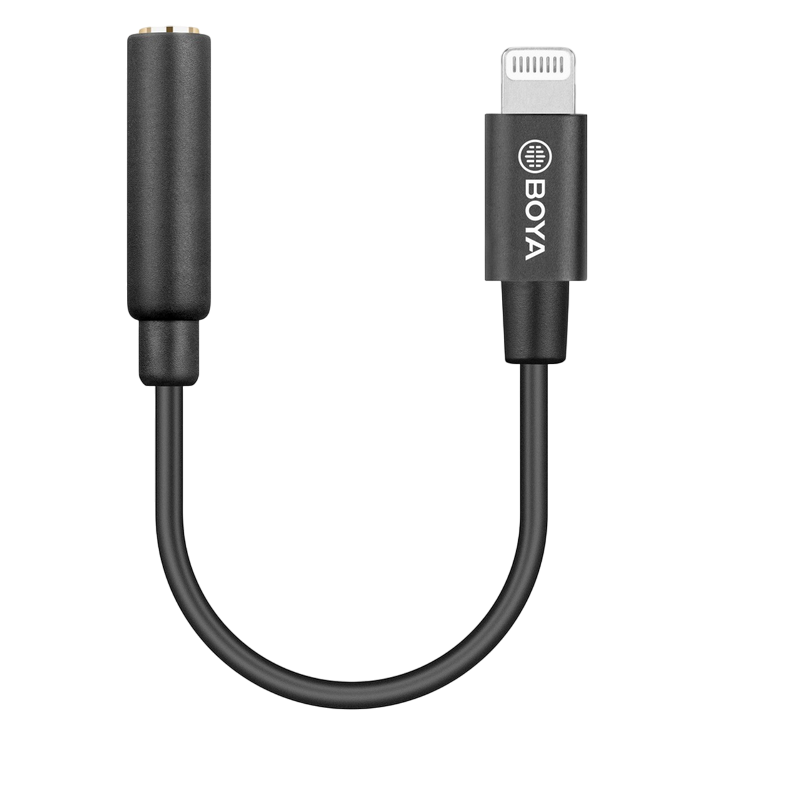 Audio Adaptor Boya BY-K3 Negru