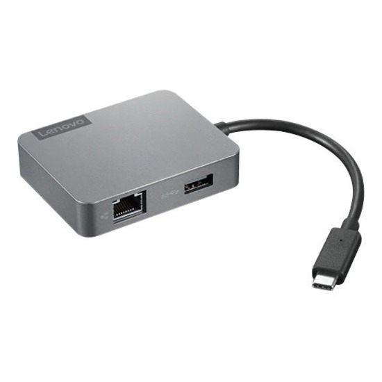 Lenovo USB-C Travel Hub Gen2, 1 x USB 3.1, 1 x HDMI, 1 x VGA, 1 x RJ45