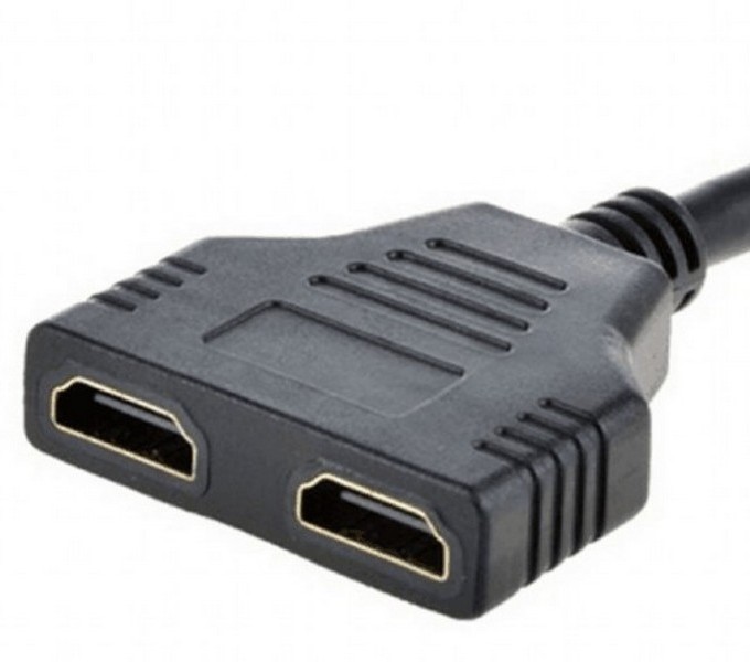 Cable HDMI  Passive dual port cable, Black, Cablexpert, DSP-2PH4-04