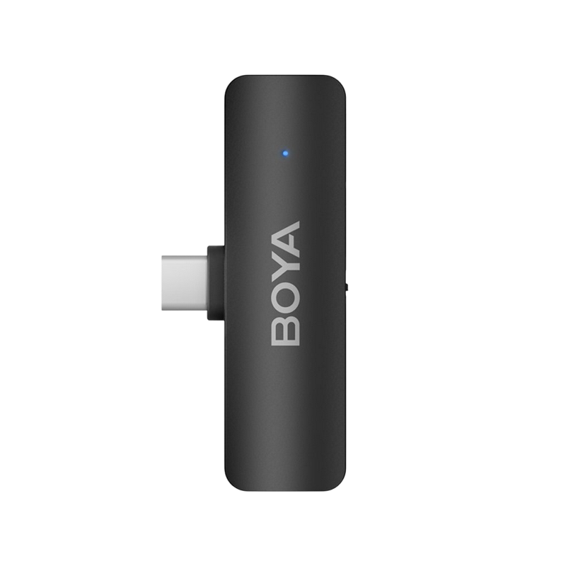 Microphone Wireless Boya BY-V4 + Charging Case (4 mic) 4VU Black (Type C)