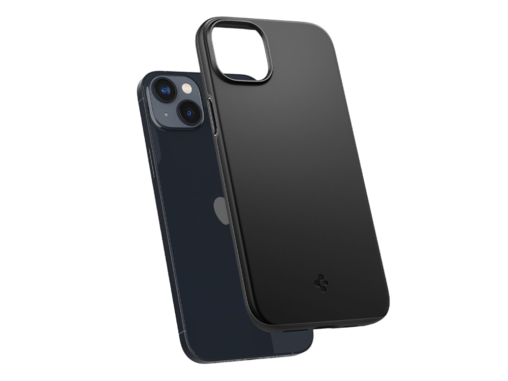 Чехол Spigen iPhone 14 Plus, Thin Fit, Чёрный