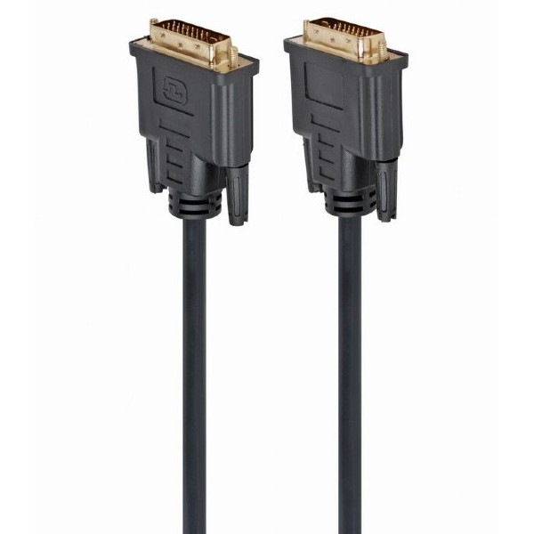 Видеокабель Cablexpert CC-DVI2-BK-10, DVI-D (M) - DVI-D (M), 3м, Чёрный