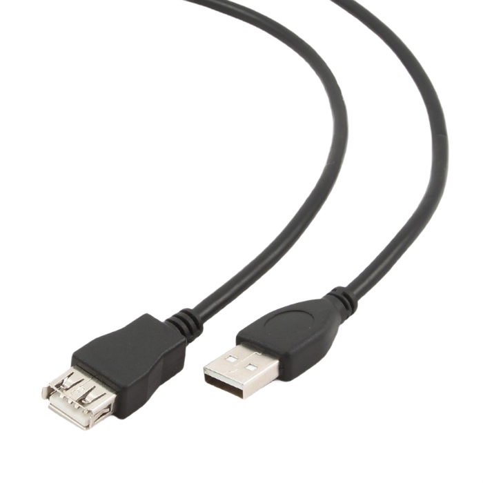 Cable USB, USB AM/AF, 3.0 m, USB2.0, Cablexpert, CCP-USB2-AMAF-10